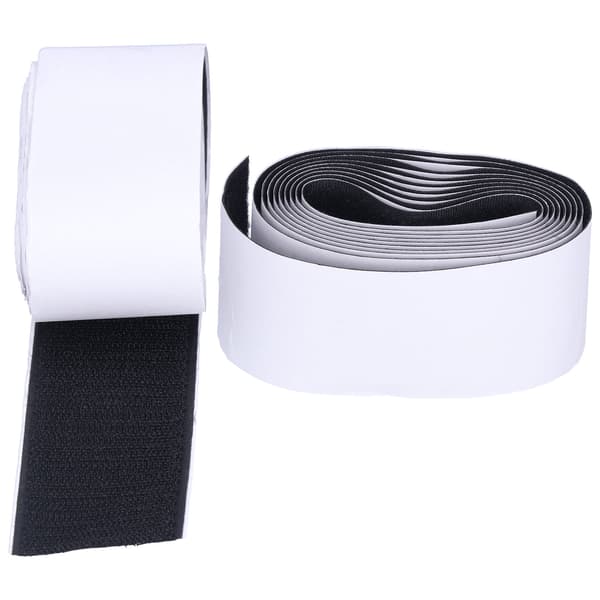Gitarr Effektpedal Monteringstejp Nylon 5cm x 2 meter Musikinstrument Tillbehör (Rå Yta Krok Yta)