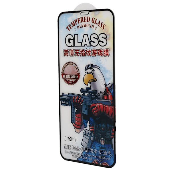 Högupplöst Härdat Glas Anti-Fingeravtryck Skärmskydd för IPhone XS/11Pro Max