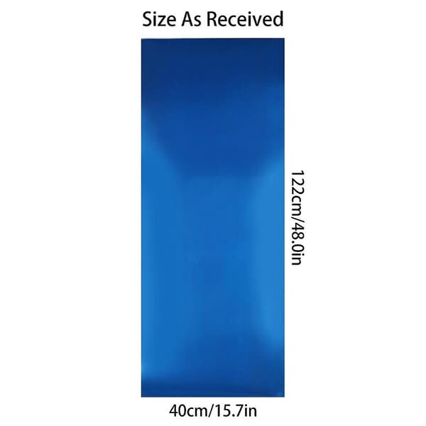 Selvklebende speil 40 x 122 cm Fleksibelt selvklebende speil