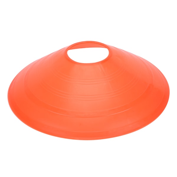 10 stk Praktisk Mini Field Cone Discs Marker Fotball Fotball Sport Speed ​​Training Tool (oransje)