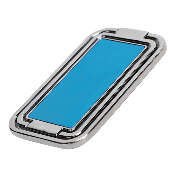 Fingerring Mobiltelefonhållare Ställ 360° Rotation Metallring Spänne MultiAngle Handgrepp (Silver)