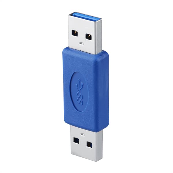 USB 3.0 Typ A Hane till Typ A Hane M Kopplingsadapter Könsväxlare Kontakt Pro Ny