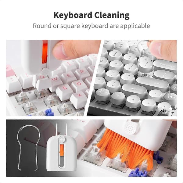 Keyboard Cleaning Kit, Electronic Cleaning Laptop Cleaning Kit Electronic Tools, 24 in 1 Multifunctional Tool Kit