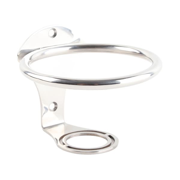 304 Rustfritt Stål Koppholder RV Flaskeholder Universal Ring Drikkeholder for Bil Båt Lastebil