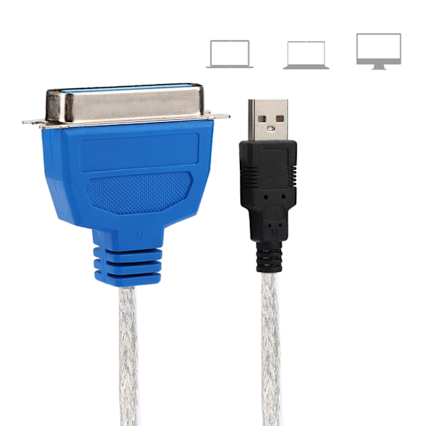USB - 1284 -tulostinkaapelisovitin, standardi Cn36-liitäntä, USB - rinnakkaisporttikaapeli