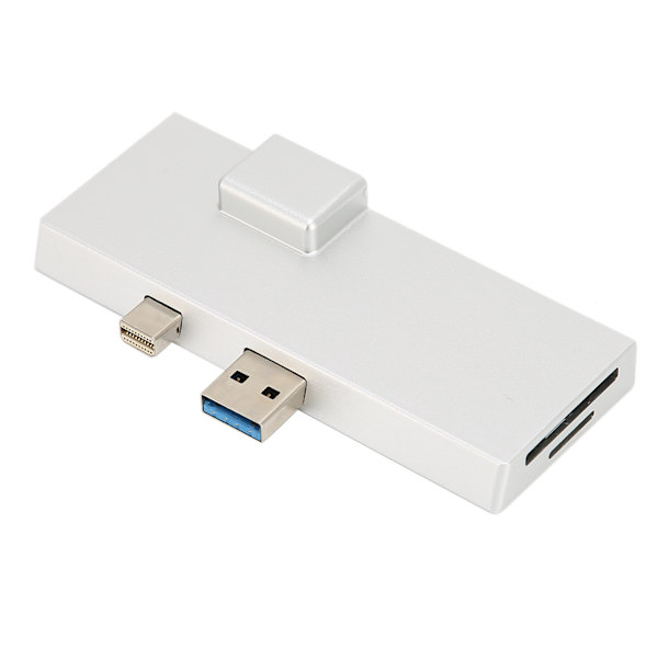 6 i 1 Dockingstation Aluminiumlegering Udvidelses Dock Tilbehør til Microsoft Pro 4/5/6