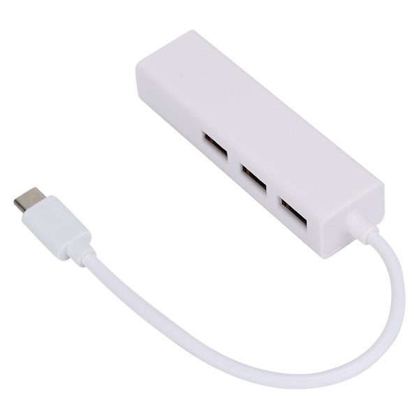USB 3.1 - RJ45 USB 2.0 -verkkokorttikaapelisovitin 3A 100W PD TypeC - HUB tiedonsiirtoon