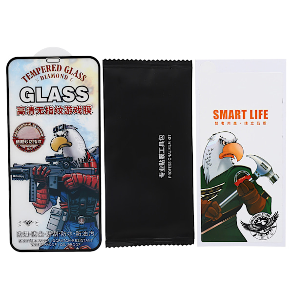 High Definition Hærdet Glas Anti-Fingeraftryk Skærmbeskytter til IPhone XS/11Pro Max