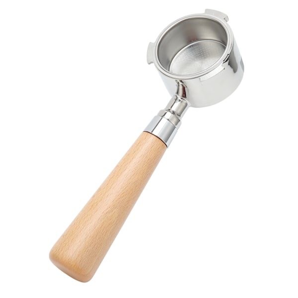 3 Korvan Kahvi Pohjaton Portafilter Kahvikoneen Kahva Suodatinpidike Delonghi Koneelle Kahvitarvikkeet Pyökkikahva 54mm