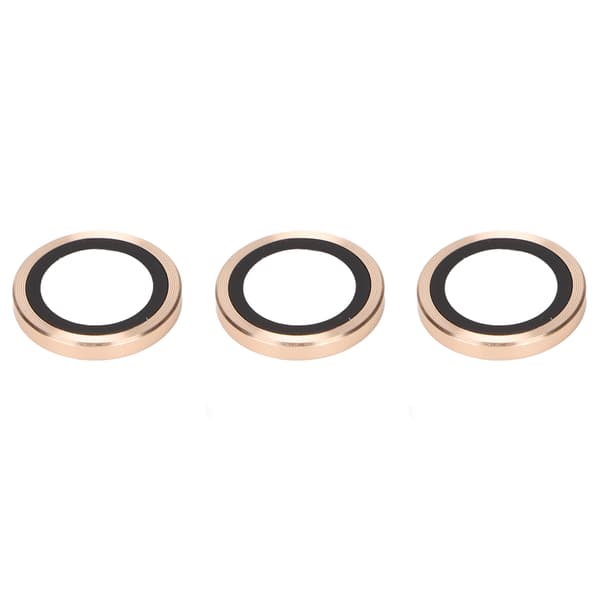 【NX】Durable Phone Camera Lens Protector Compatible with iPhone 13 Pro Max Lens Protection Film Gold