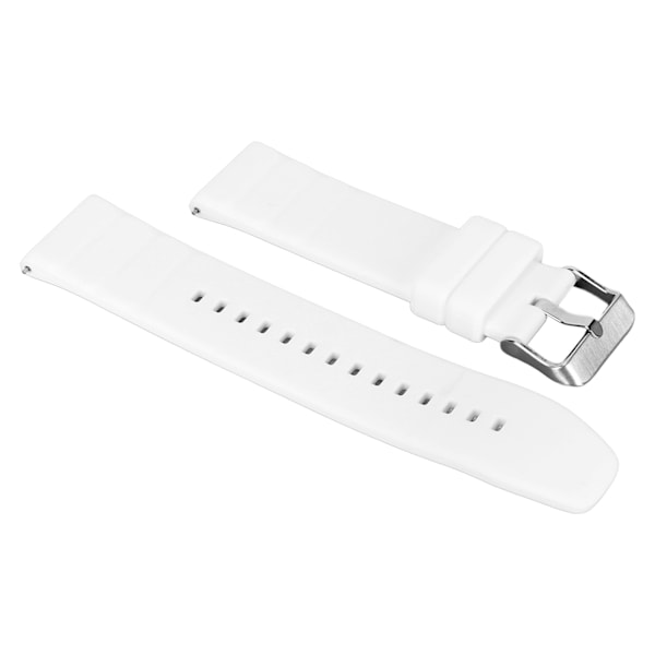 Silikone Rem Professionel Blød Quick Release Smart Watch Udskiftningstilbehør Passer til Amazfit GTR 4 Hvid
