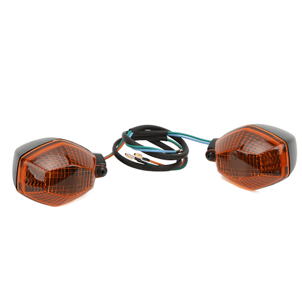 2 stk Motorsykkel Foran Bak Blinklys Indikatorlampe Erstatning for Suzuki DL 1000 650 VStrom (gul)