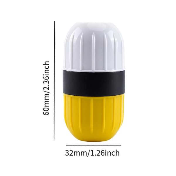 Nodelinetabulaturstempel Node- og nodelinjerullestempel kompatibel med multifunktion Yellow White