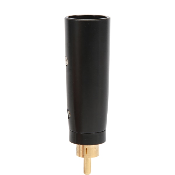 Ljudadapter RCA-kontakt Hane Gitarr Mikrofonkabel Zinklegering Konverterare LZ1172G