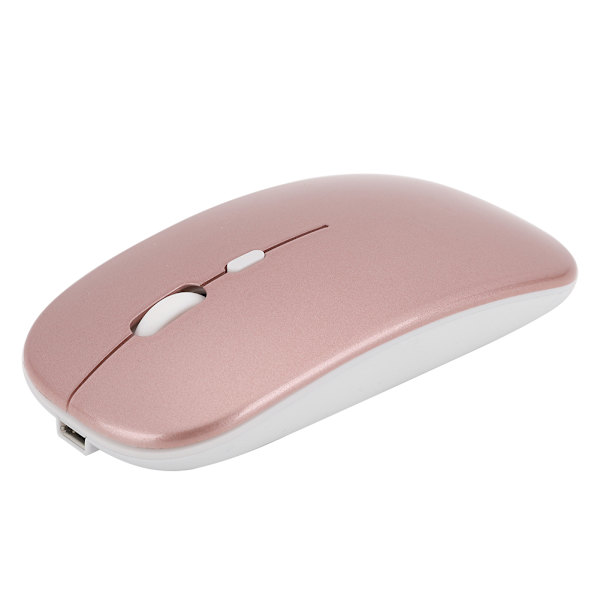 Bluetooth 2.4G Dual Mode Trådløs Mus for Windows 98 / Me / 2000 / XP / Vista / Win 7 / Win8 (Rose Gold)