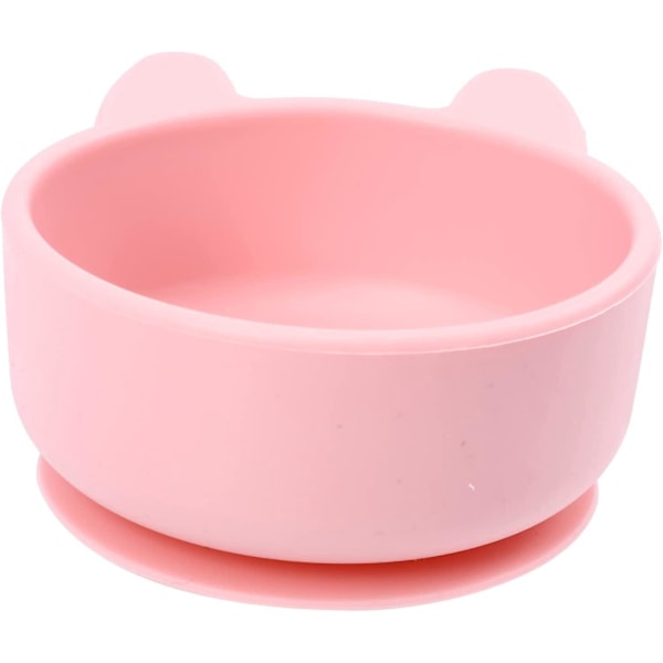 Divided Silicone Suction Bowl - Toddler Snack Bowl and Plate Combo