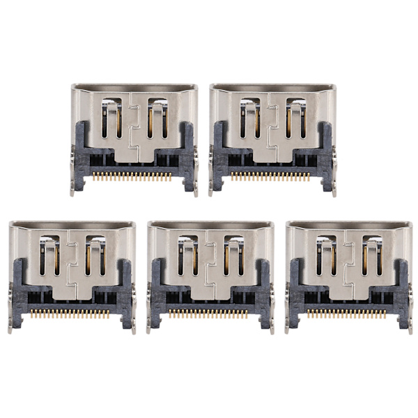 HD Multimedia Interface Kontroll Interface Starkt och Hållbart Port Socket Interface för PS5 5PCS