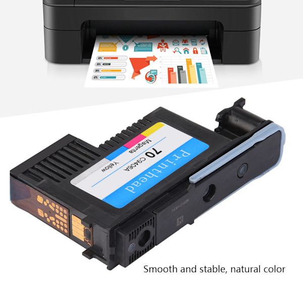 Høykvalitets Skrivehode for HP 70 Designjet Z2100 Z3200 Z3100 Serien Gul+Magenta (C9406A)