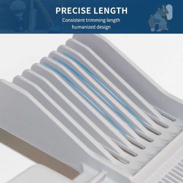 Barber Fade Combs Hårklippingskam GRÅ Grey