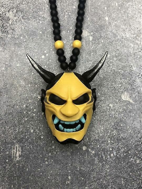Bildekor Bilinteriørtilbehør Deco Samurai Maske Ornament