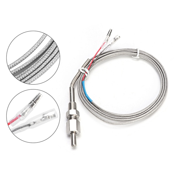 1/8in NPT Bil Udstødningstemperatur Sensor Termometer Transmitter Transducer Tilbehør