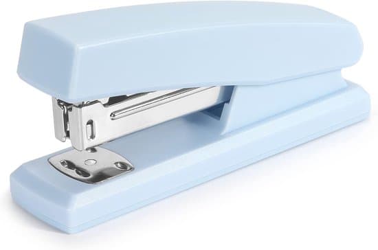 Blue Office Stapler, 25-Sheet Capacity – A Desktop Stapler Suitable for Students and Office Use