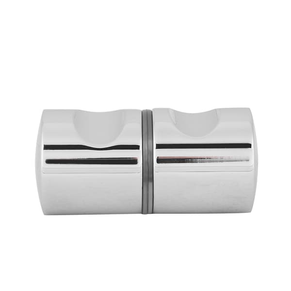Trækknop i aluminiumslegering forkromet til hjemmebadeværelse brusedør glasdør hardware #3