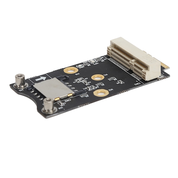 M.2 till Mini PCIE Adapter A/E Key 3G 4G WIFI-modul med SIM-kortplats Expansionskortmontering