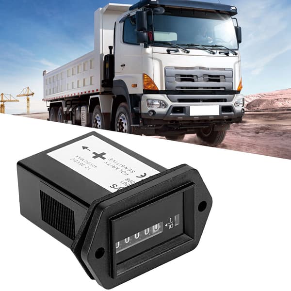 DC12-36V Motortimräknare för lastbil, båt, bil, traktor