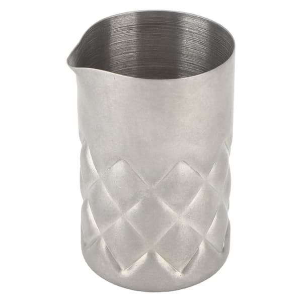 304 Rustfrit Stål Blandeglas Rustfast Korrosionsbestandighed 60 ml Cocktail Shaker med Skala til Bar Sølv Mesh