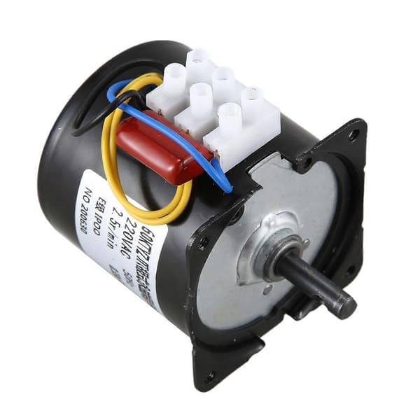 220V AC synkronmotor 60KTYZ 60-KTYZ permanentmagnet synkronmotor 220V 2,5 omdr./min-WELLNGS
