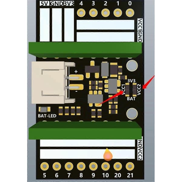 ESP32-C3 SuperMini udvidelseskort kompatibelt med ESP32-C3 MINI udviklingskort ESP32 SuperMini udviklingskort-WELLNGS