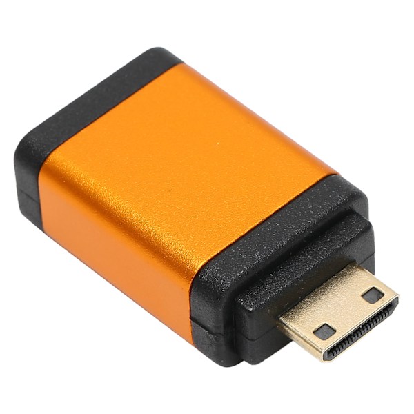 Mini HD Multimedia Interface Han til Hun Adapter 4kx2k til Kamera Camcorder DSLR Tablet Grafikkort Orange