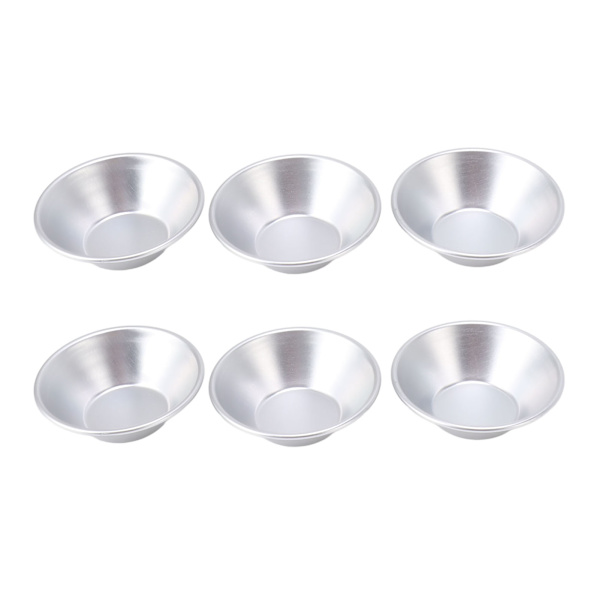 25 stk. Æggetærteforme i aluminium, små tærteforme, mini cupcake kage muffin cookie forme, bageforme til bagning