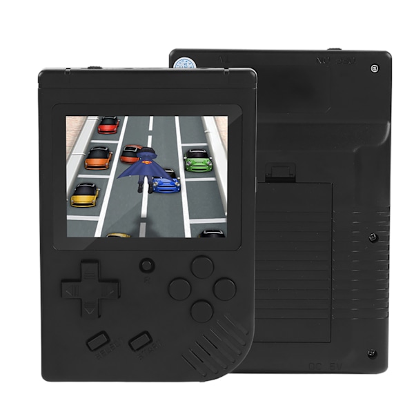 Kirkkaat kuvat Kannettava pelikonsoli 8-bittiset pelit 6 tuntia peliaikaa Retro kannettava pelikonsoli