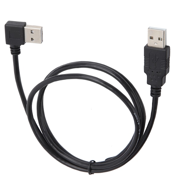 USB Datakabel Albue til Rett Hannkontakt Konvertering Harddisk Boks Forlengelsesledning 1m