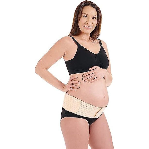 Skin Tone XL Maternity Support Belte - Justerbar elastisitet for komfort under graviditet - Ideell for treningsstudio, sport og yoga