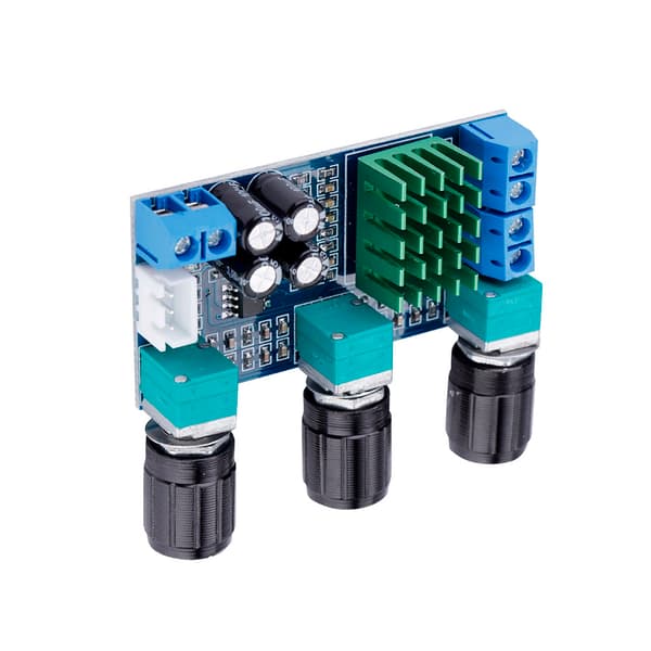 TPA3116D2 DC 12V-24V 80W * 2 Digital Audio Forstærker Board Diskant Volume Bas Audio Forstærker Modul