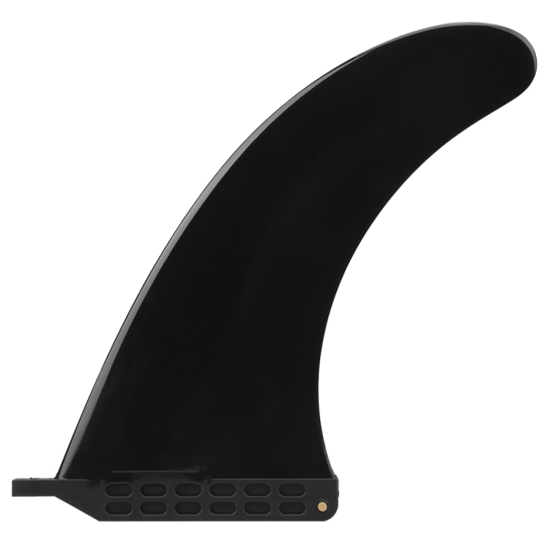 Klassisk 9-tums Single Fin för Longboard Paddle Board Multifunktionell Surfbrädetillbehör Svart 9