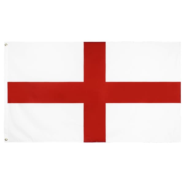 Englands nasjonale flagg 3x5ft 150D polyester landsflagg innendørs/utendørs[ALM]
