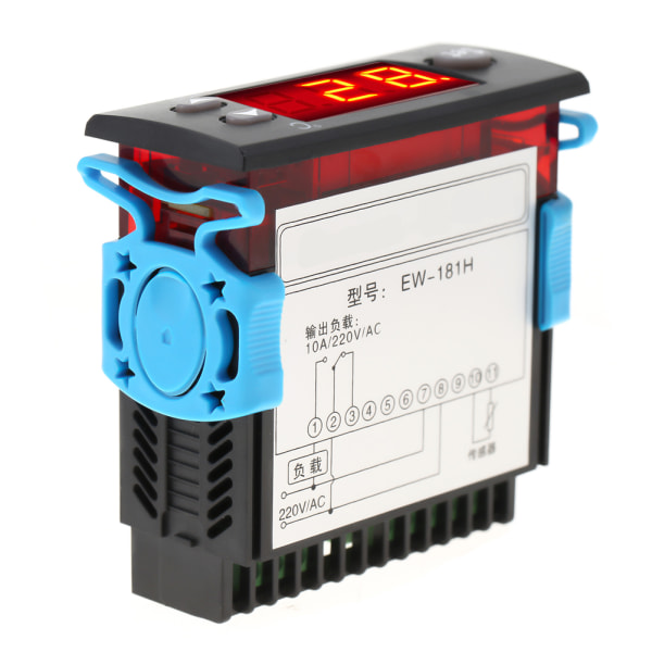 EW‑181H Digitaalinen lämpötilan säädin Termostaatti EW‑181H Lämpötilan säätömittari
