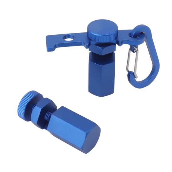 Trappestige Knob Aluminium Legering Ramme Firkant Stop Trappestige Knobs Trappevange Layout Værktøj Blå