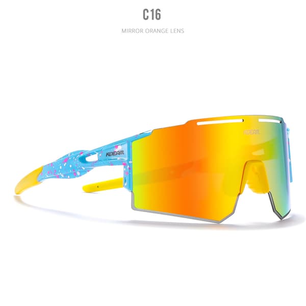 KDEAM Polarized Cycling Glasses UV400 for Outdoor Use C16