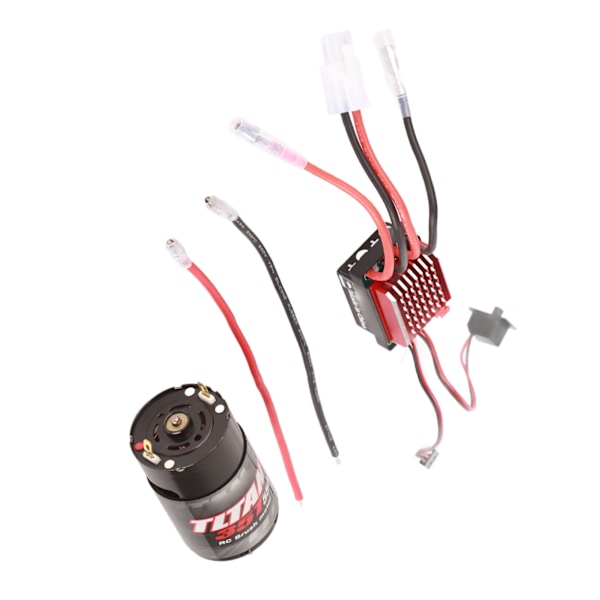 550 Harjamoottori 360A Harjallinen Elektroninen Nopeudensäädin ESC Sopii 1/10 RC Auto 35T