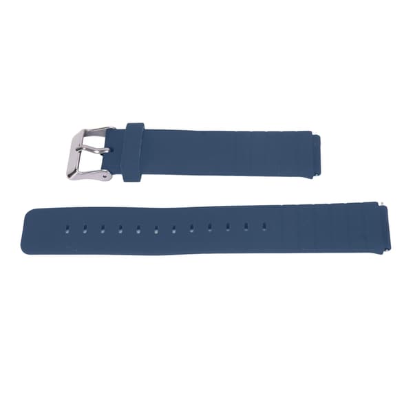 Udskiftningsarmbånd Justerbar Blød Quick Release Tilbehør Ur Armbåndsrem til T1 Blå