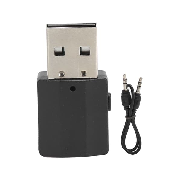 2 i 1 Bluetooth 5.0 Sender Mottaker Trådløs Lydadapter med Én-knapps Bryter