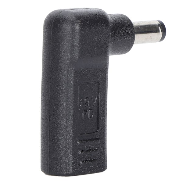 TypeC till DC Adapter Hona till Hane Kontakt 5.5x2.1mm Rätvinklig PD-kontakt Laddningsenhet