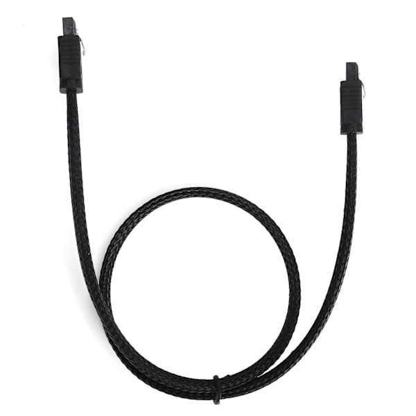 SATA-kabel 7-pins rett 8-kjerners 3.0 harddiskledning med splint for datakommunikasjon