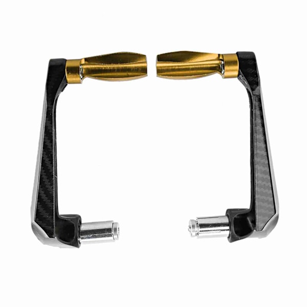 7/8 tum Universal Aluminiumlegering Motorcykel Styre Skydd (Guld)
