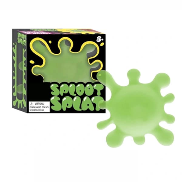 NY SPLOT SPLAT, GRØN FARVE VALGT, STRESSBOLD AFLASTER, SENSORISK FIDGET Green